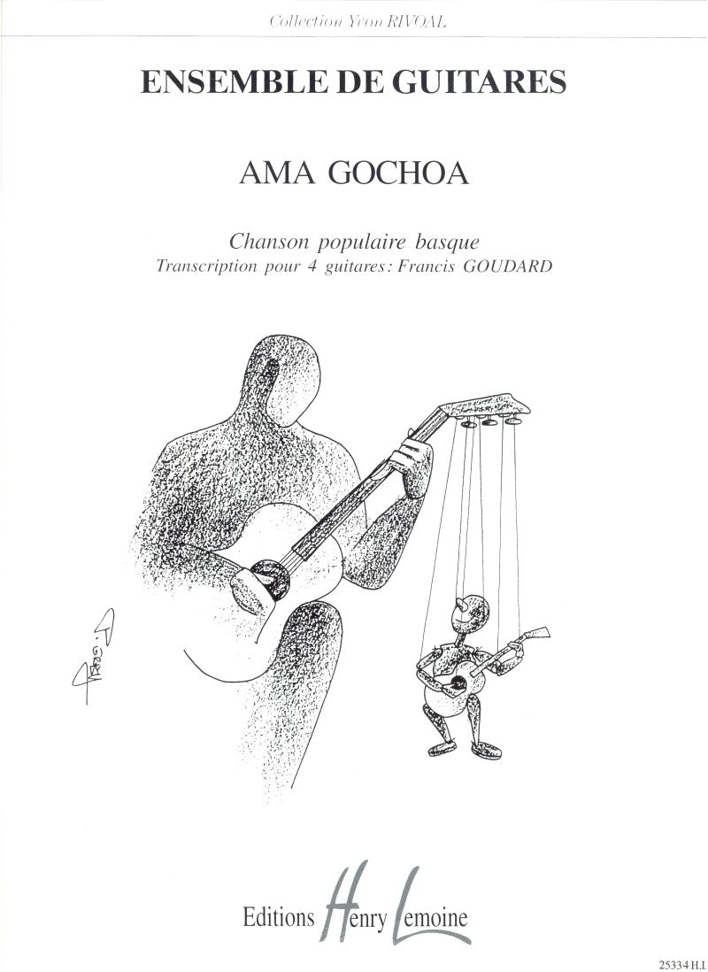 Goudard: Ama Gochoa (arr. for guitar quartet)