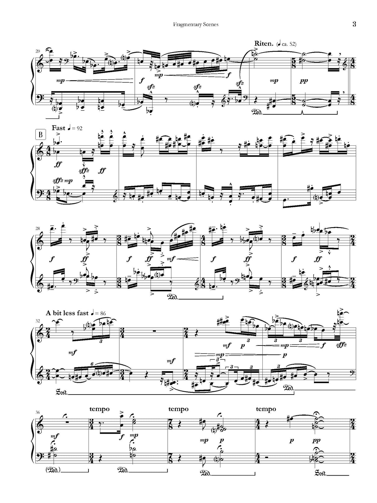 Mecionis: Fragmentary Scenes