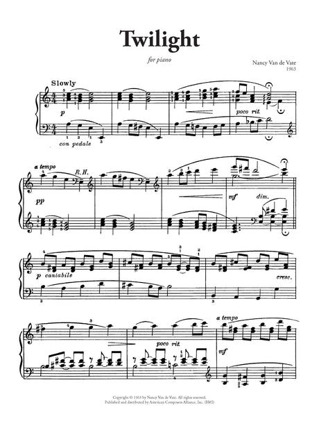 Van de Vate: Twilight