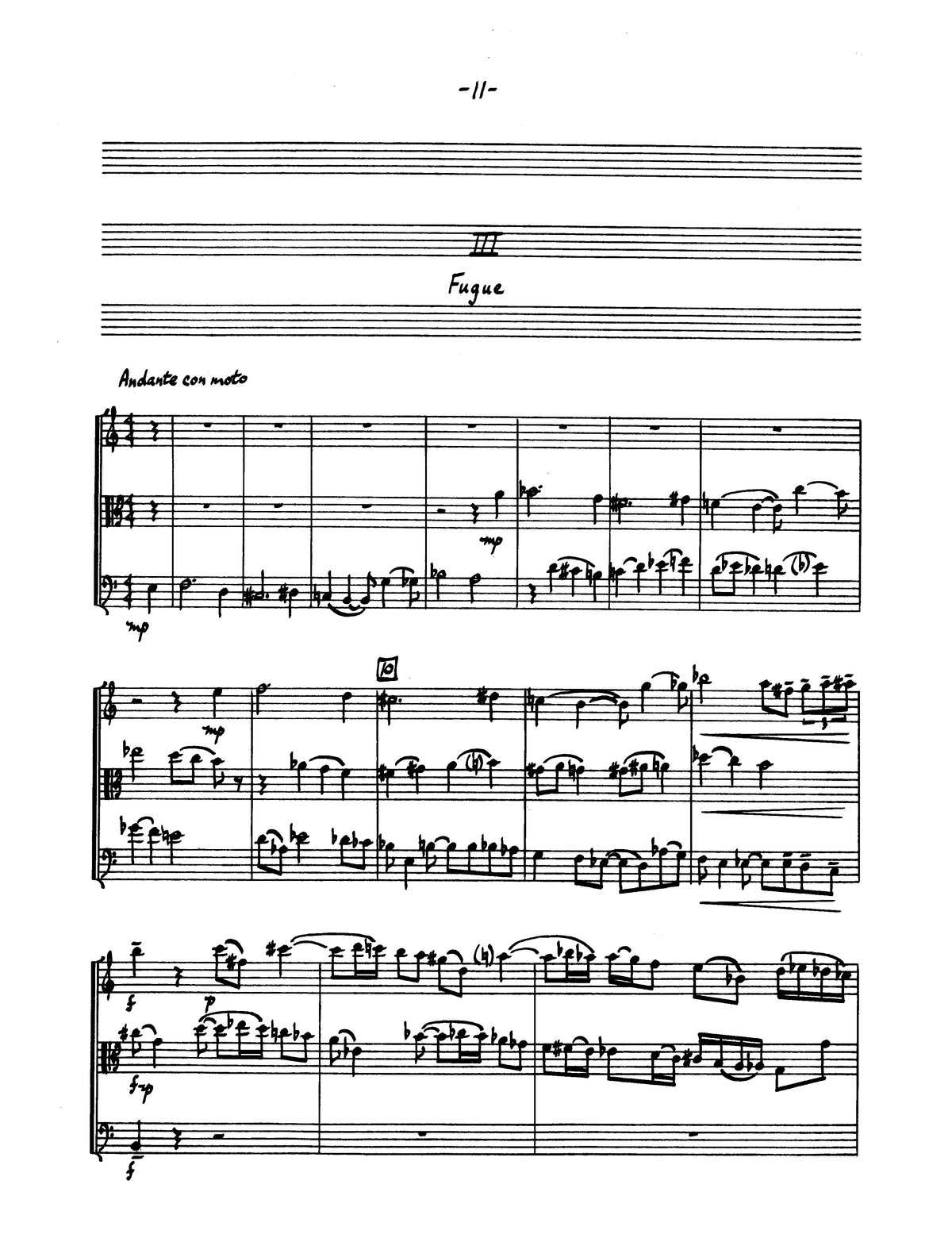 Ultan: String Trio