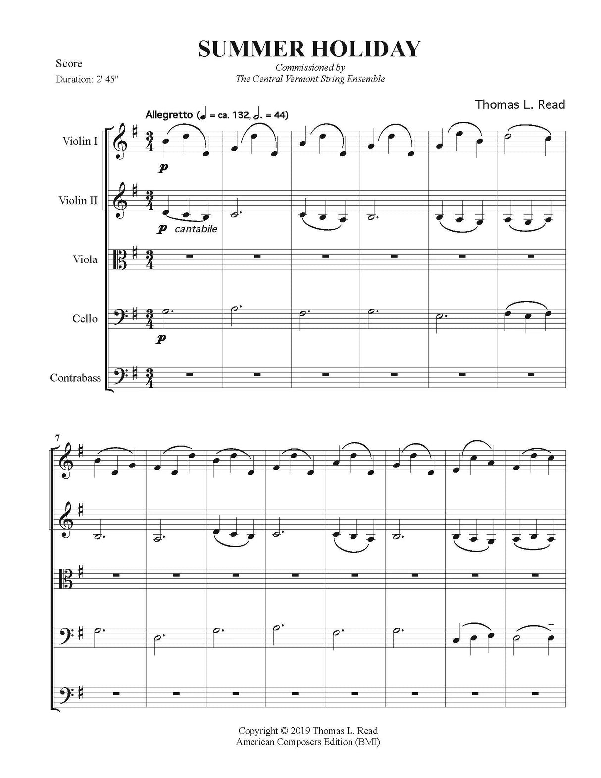 Read: Summer Holiday