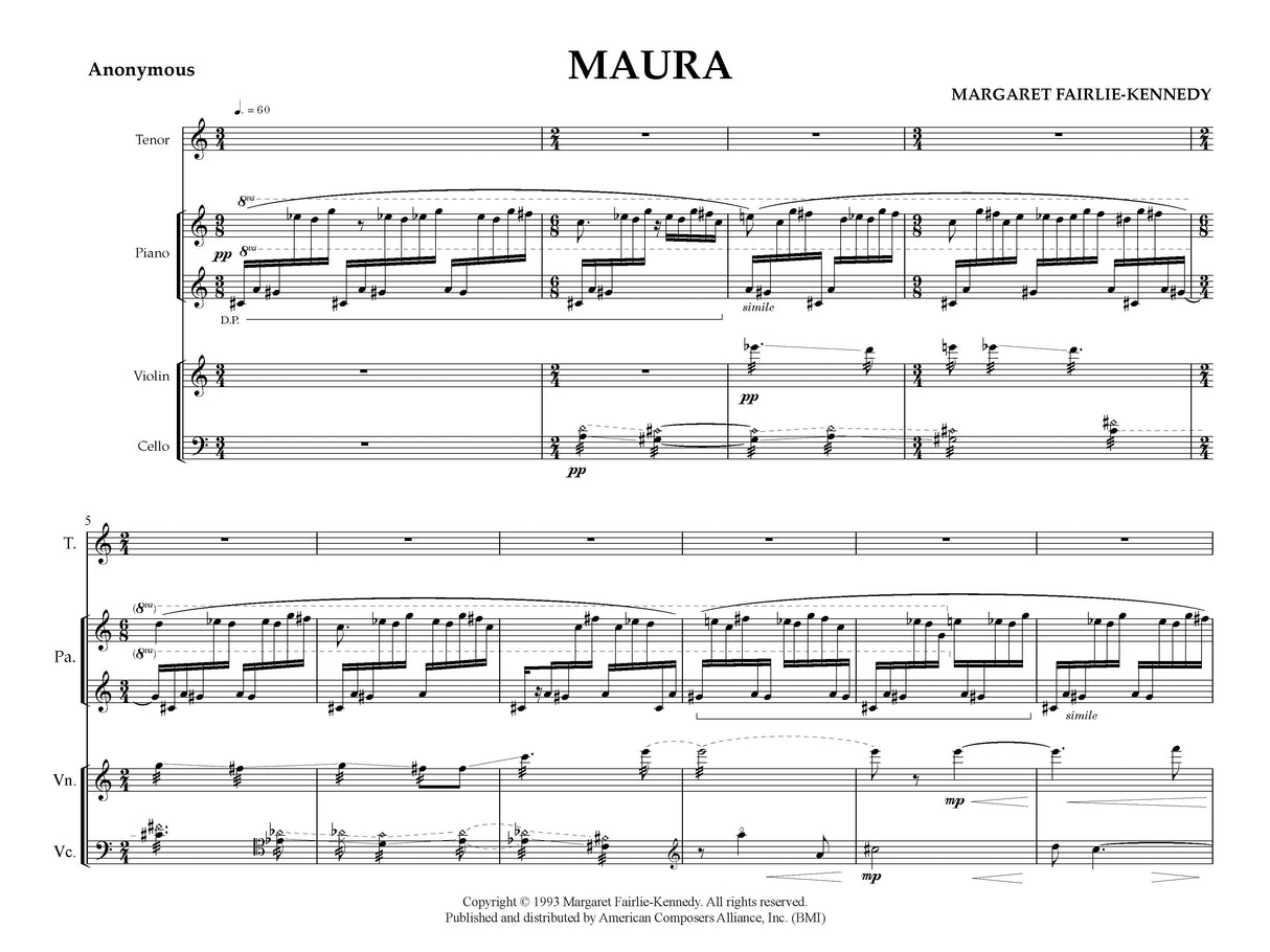 Fairlie-Kennedy: Maura