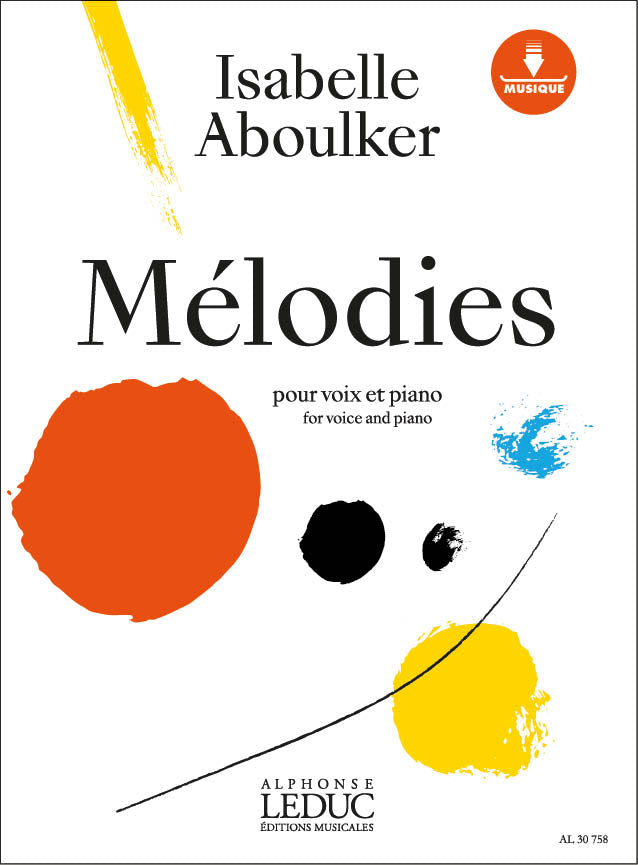 Aboulker: Mélodies pour voix et piano