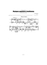 Machado: Musiques populaires brésiliennes (arr. for violin & guitar)
