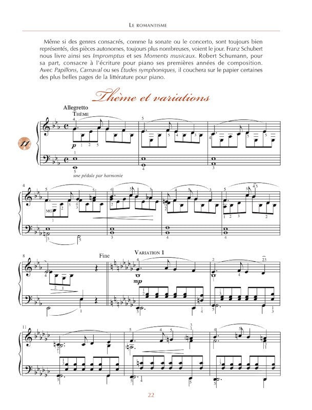 Bournel-Bosson: Répertoire dédié à une petite histoire du piano