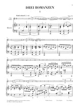Schumann: 3 Romances, Op. 94 (Version for Violin)