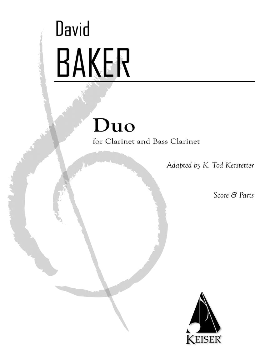 Baker: Duo for Clarinet and Bass Clarinet