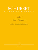 Schubert: Lieder - Volume 9