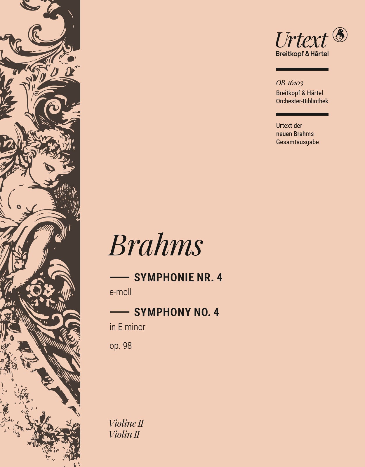 Brahms: Symphony No. 4 in E Minor, Op. 98 – Ficks Music