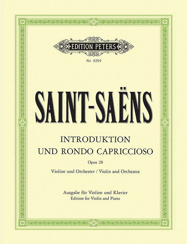 Saint-Saëns: Introduction and Rondo capriccioso, Op. 28