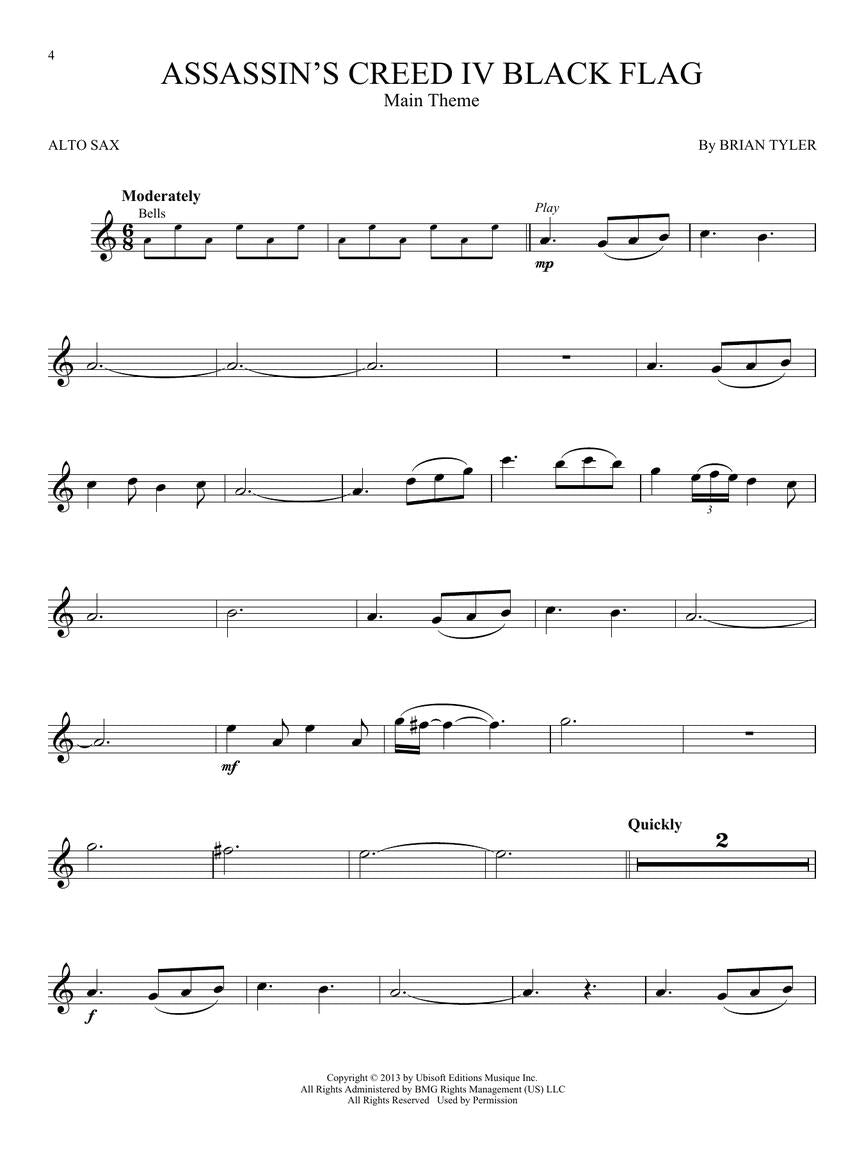 Popular Video Game Music - Alto Sax