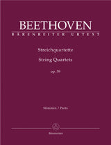 Beethoven: String Quartets, Op. 59