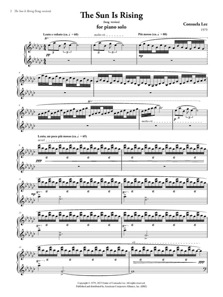 Lee: The Sun Is Rising