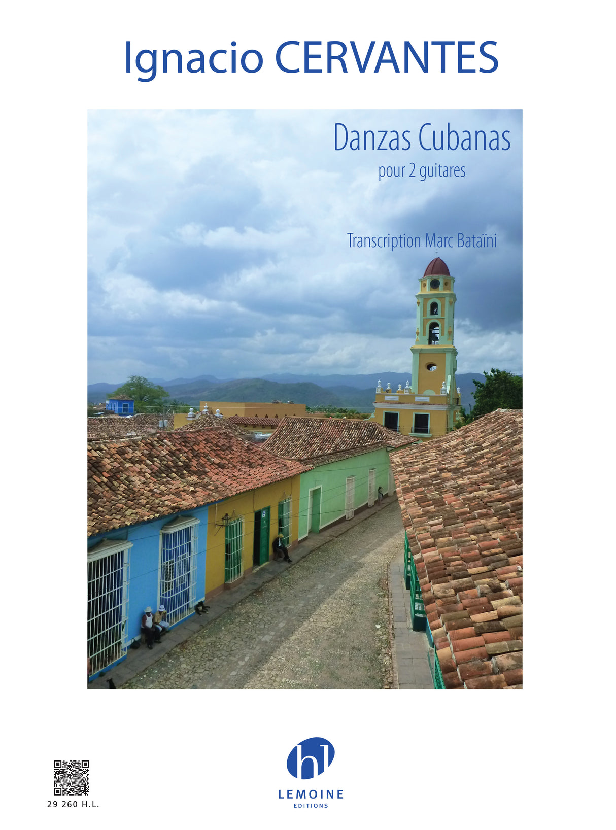 Cervantes: Danzas cubanas (arr. for 2 guitars)