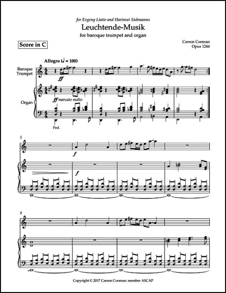 Cooman: Leuchtende-Musik