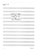 Tanenbaum: Andante & Allegro