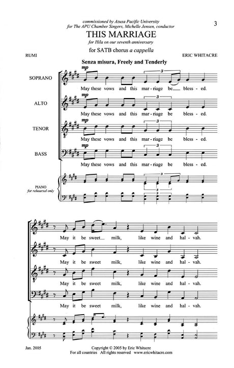 Whitacre: This Marriage