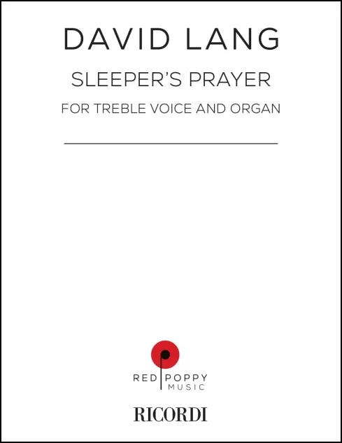 Lang: sleeper's prayer