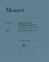 Mozart: March, K. 445 & Divertimento, K. 334