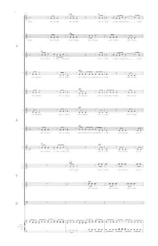 Cusson: ziibiwan (like a river) (Version for 16 Voices)