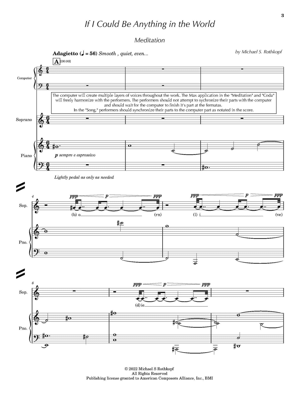 Rothkopf: If I Could Be Anything in the World