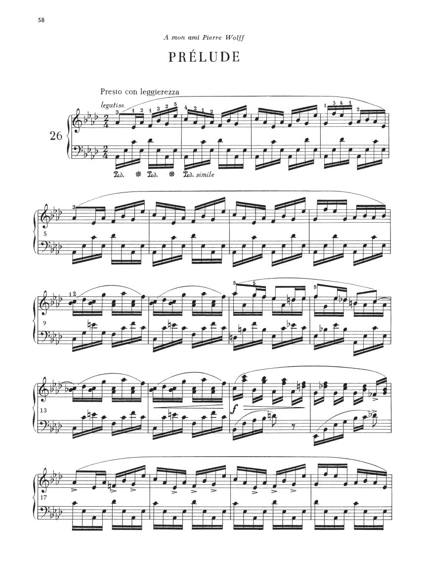 Chopin: Preludes – Ficks Music