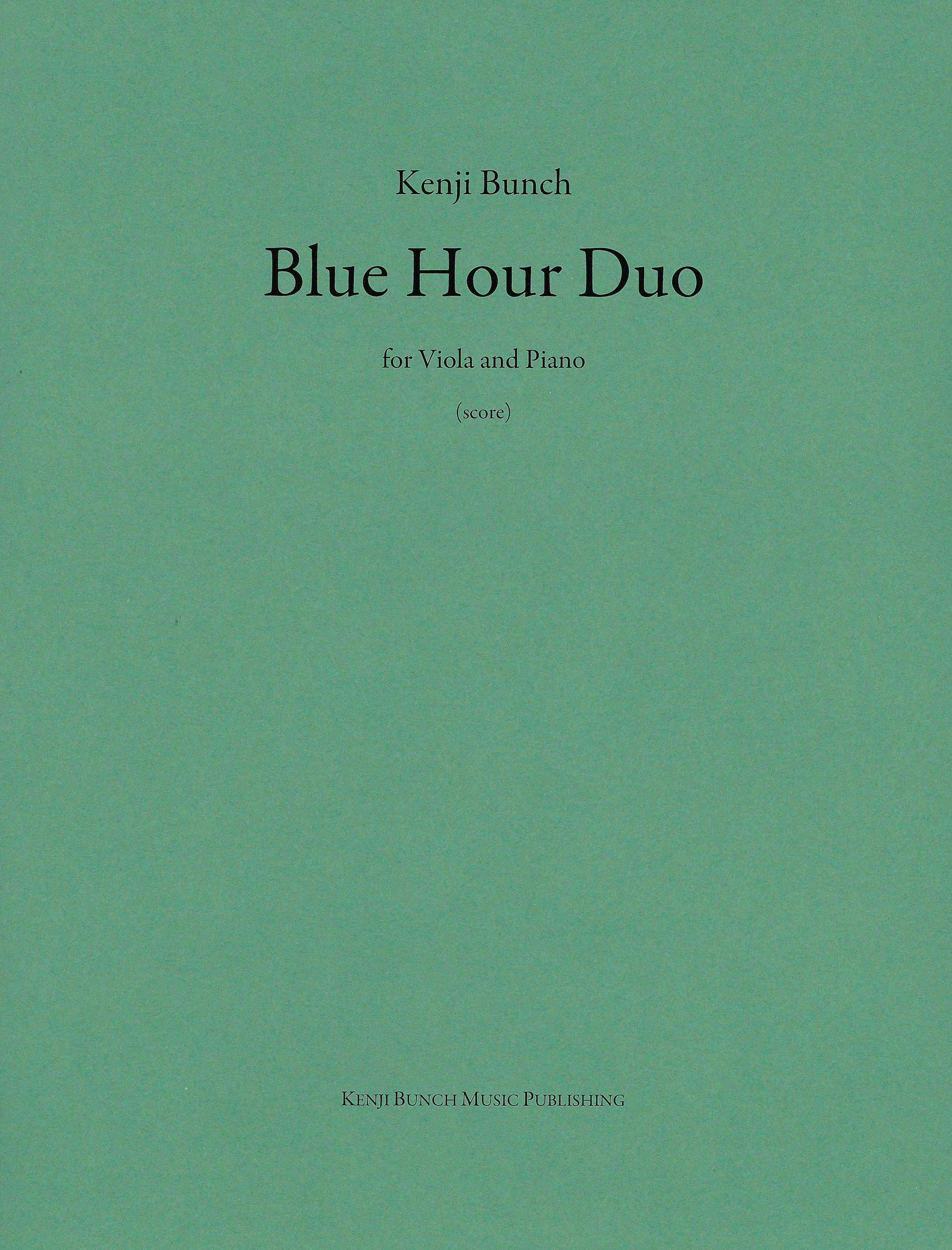 Bunch: Blue Hour Duo – Ficks Music