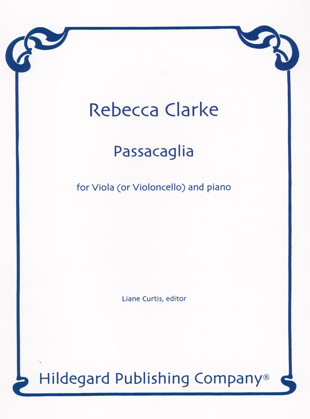 R. Clarke: Passacaglia