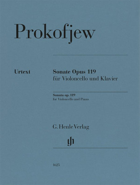 Prokofiev: Cello Sonata, Op. 119 – Ficks Music