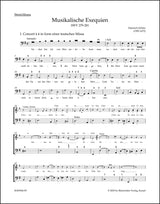 Schütz: Musikalische Exequien