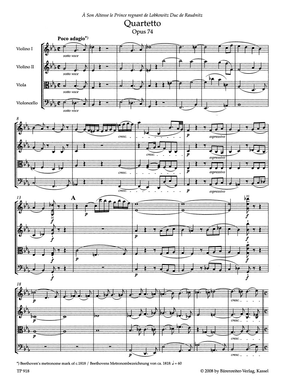 Beethoven: The Complete String Quartets – Ficks Music