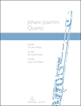 Quantz: Sonata for 3 Flutes