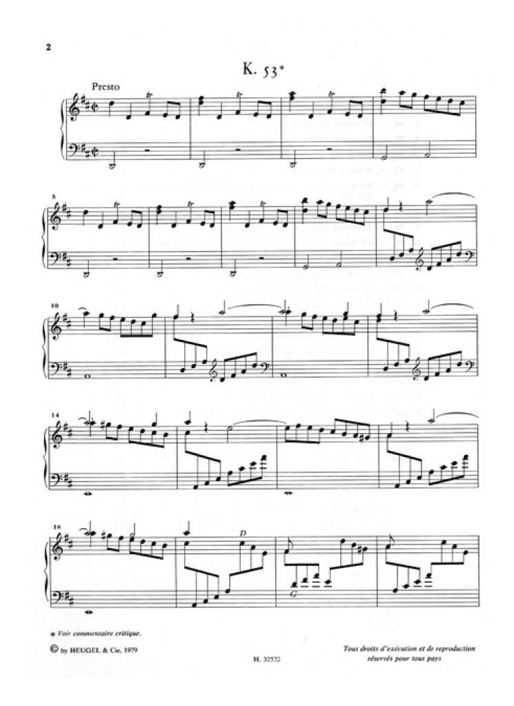 Scarlatti: Keyboard Sonatas - Volume 2 (K. 53-103) – Ficks Music