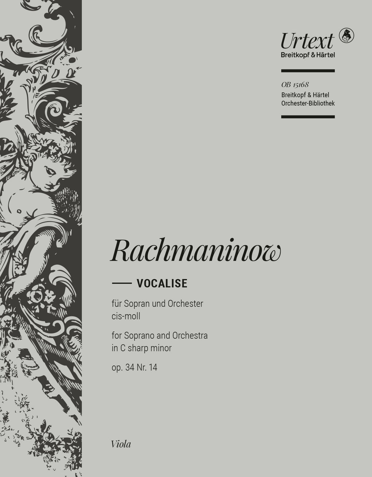 Rachmaninoff: Vocalise, Op. 34, No. 14 (arr. for soprano & orchestra)