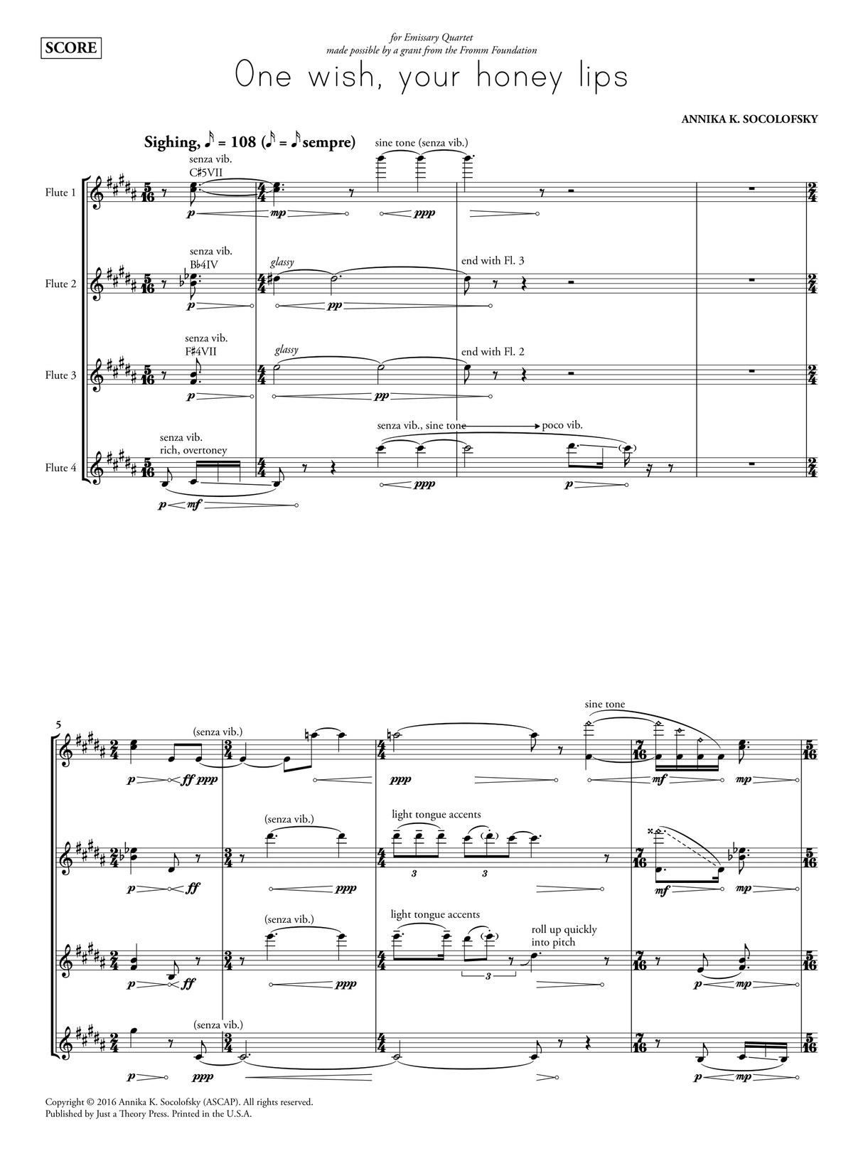 Socolofsky: One wish, your honey lips