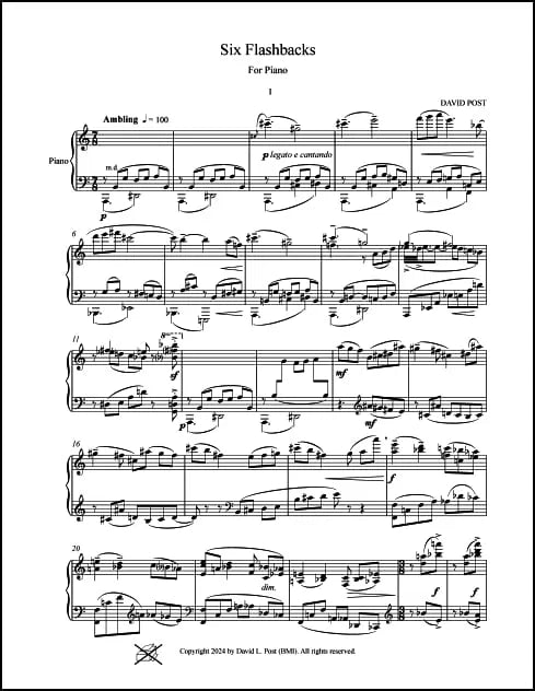 Post: Six Flashbacks