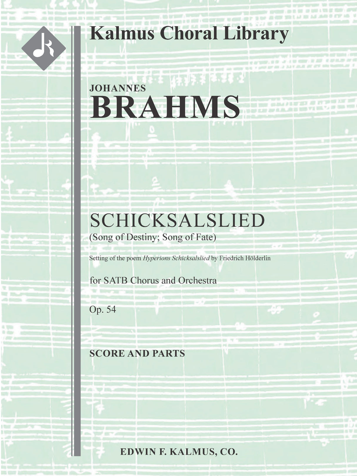 Brahms: Schicksalslied, Op. 54