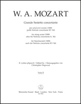 Mozart: Grande sestetto concertante (arr. for string sextet)