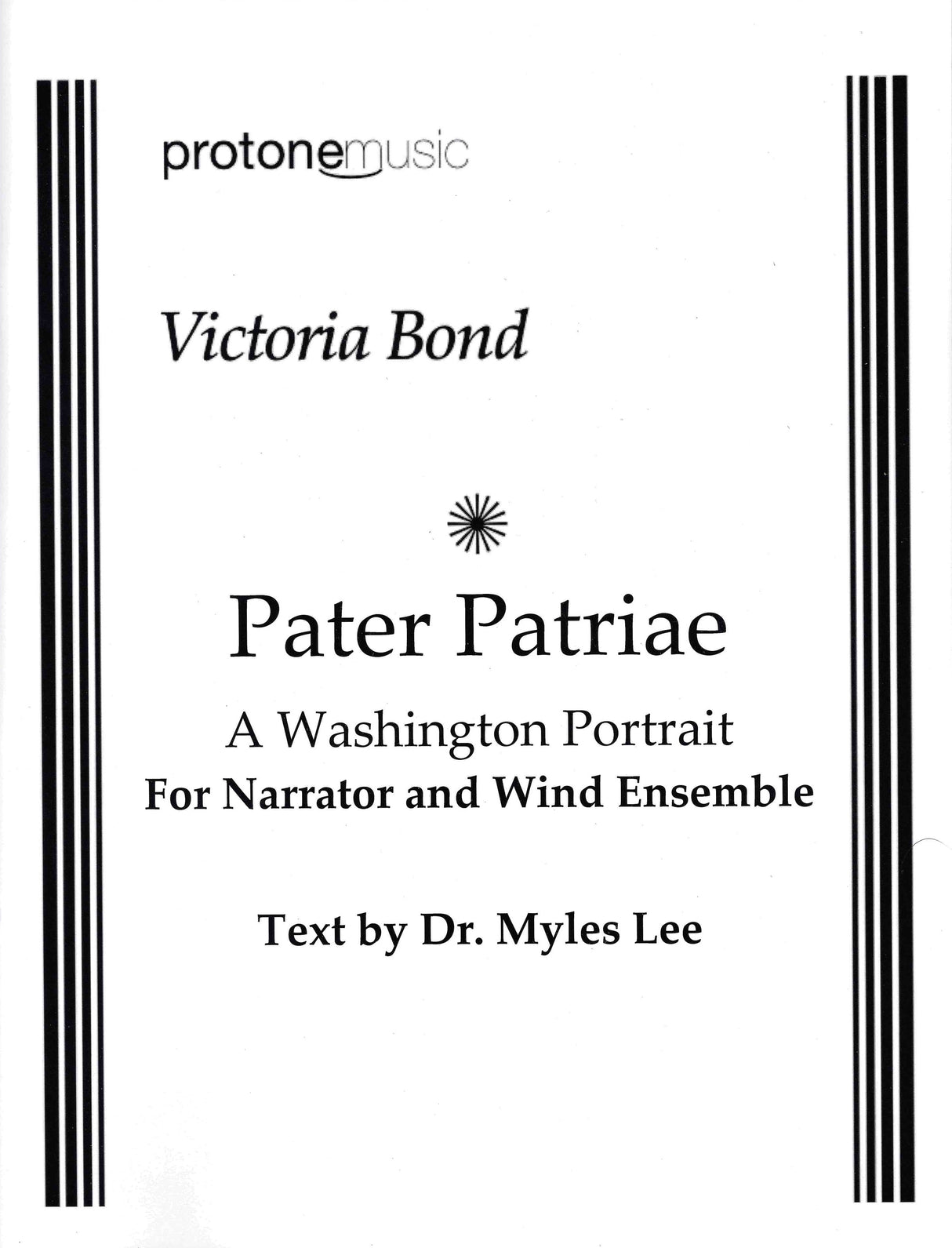 Bond: Pater Patrie - A Washington Portrait