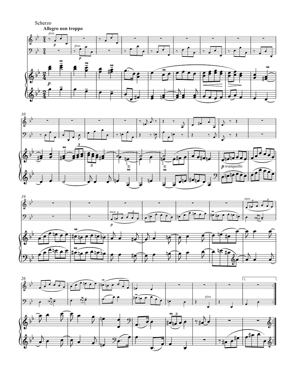 Brahms: Piano Trio (arrangement of Sextet in G Major, Op. 36)