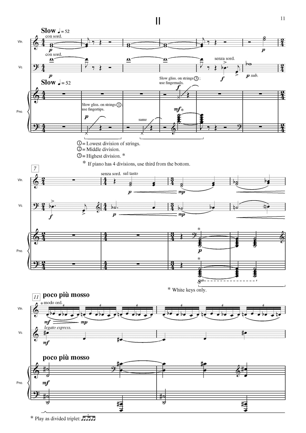 Van de Vate: Piano Trio