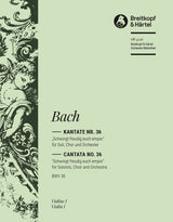 Bach: Schwingt freudig euch empor, BWV 36