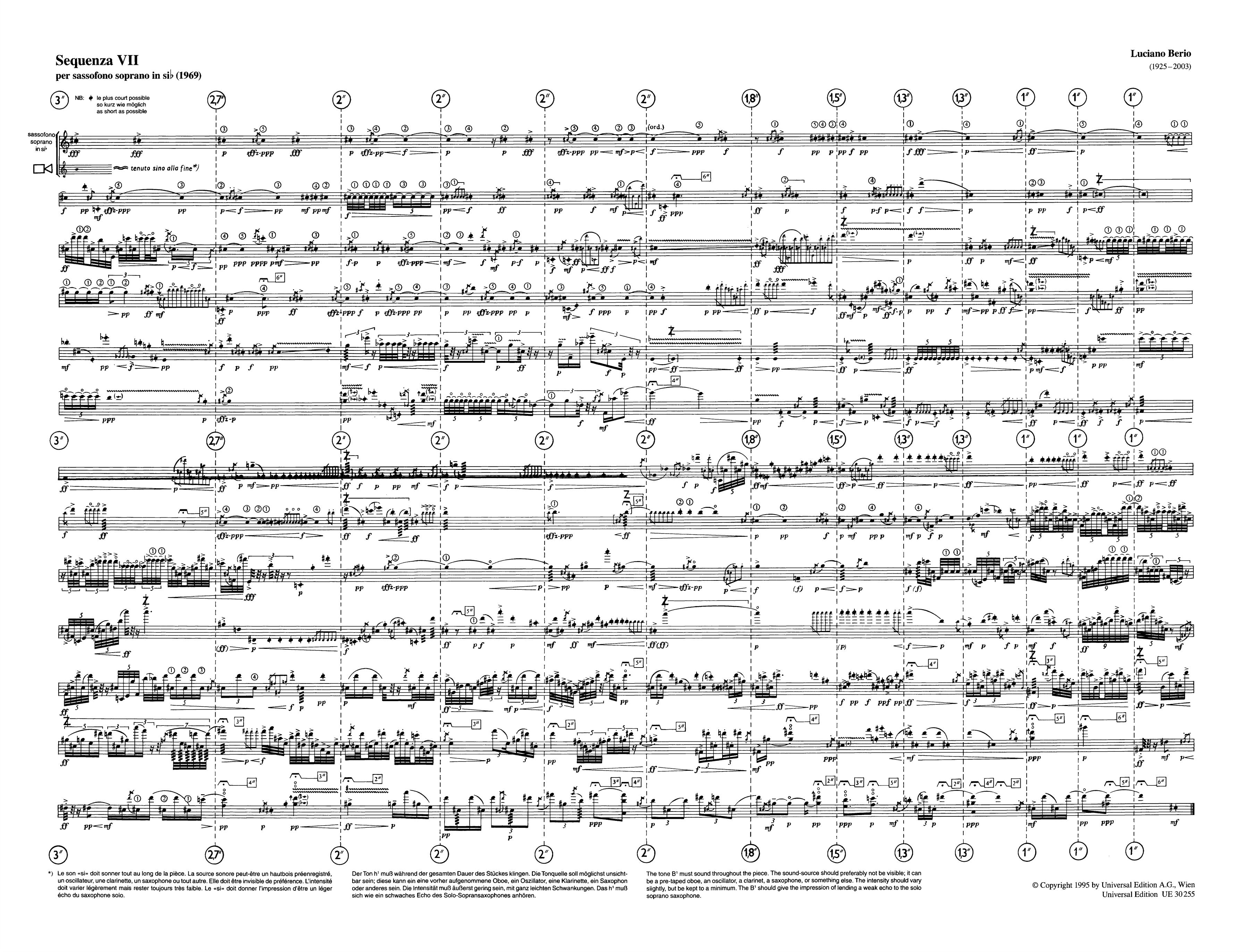 Luciano Berio Interlinea ピアノ楽譜 Luciano Berio Interlinea ピアノ楽譜 無料のルチアーノ・ベリオ の