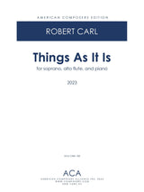 Carl: Things As It Is
