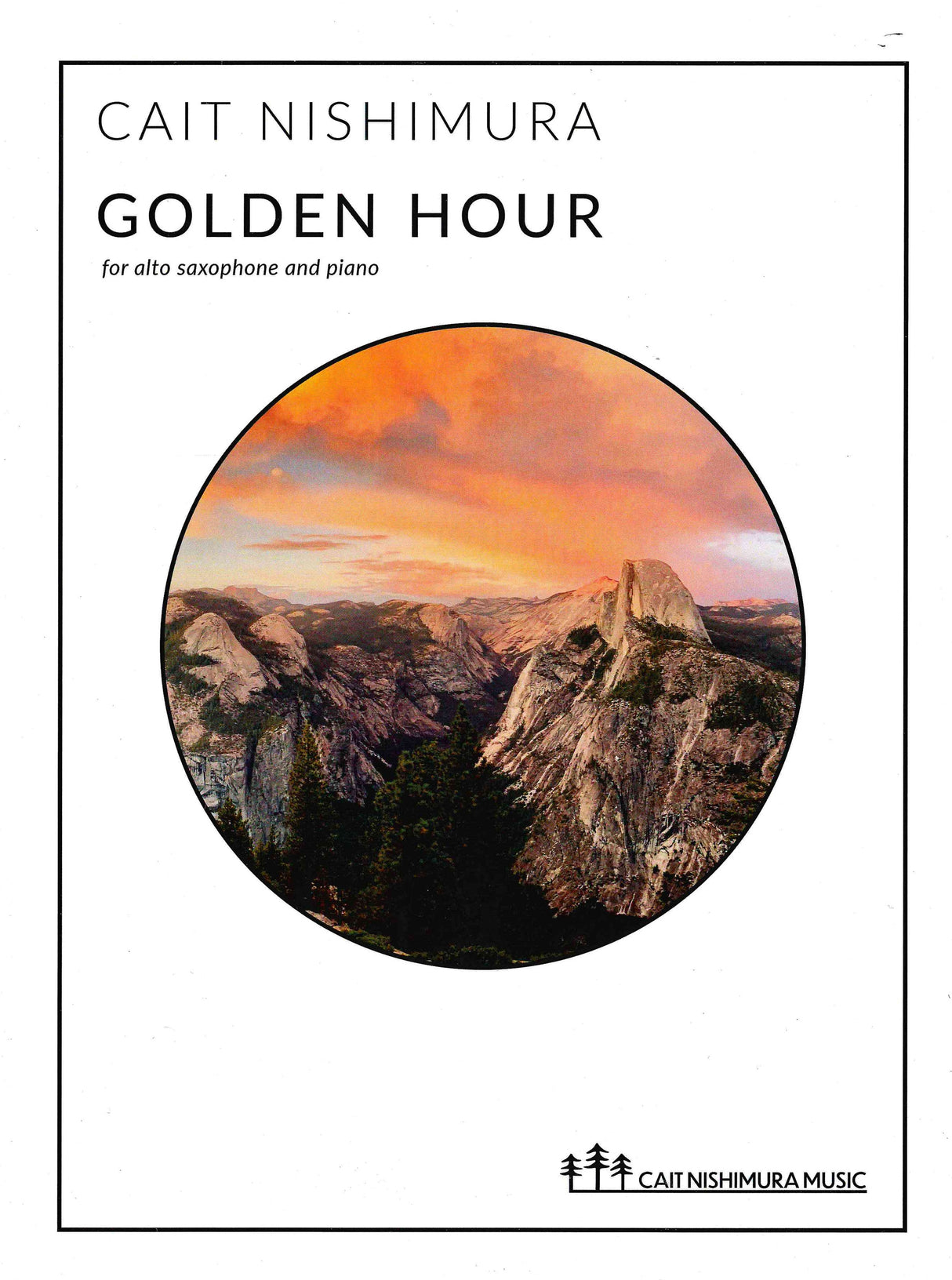 Nishimura: Golden Hour (Version for Alto Saxophone & Piano)