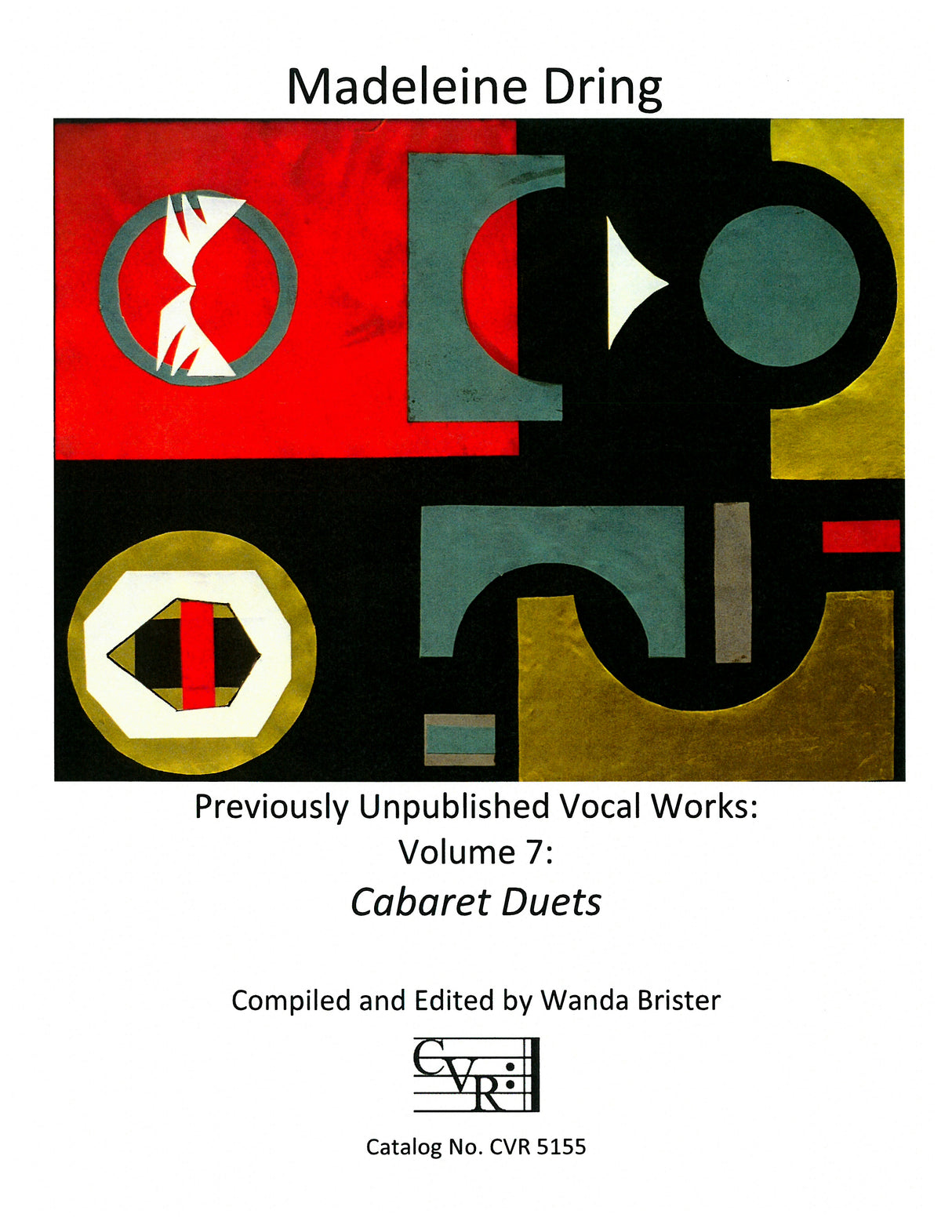 Dring: Previously Unpublished Vocal Works - Volume 7 (Cabaret Duets)