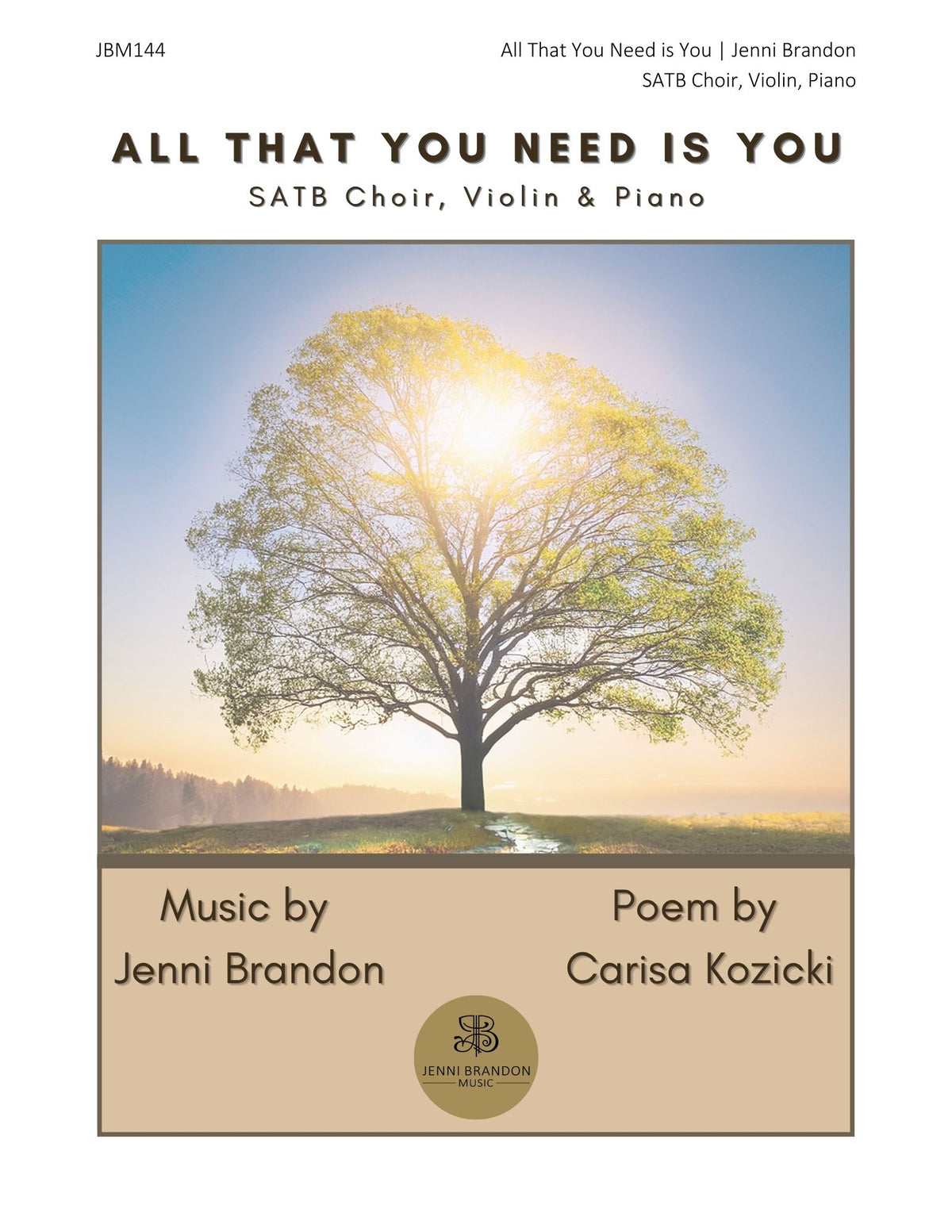 Brandon: All That You Need is You