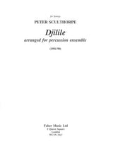 Sculthorpe: Djilile (Version for Percussion Ensemble)