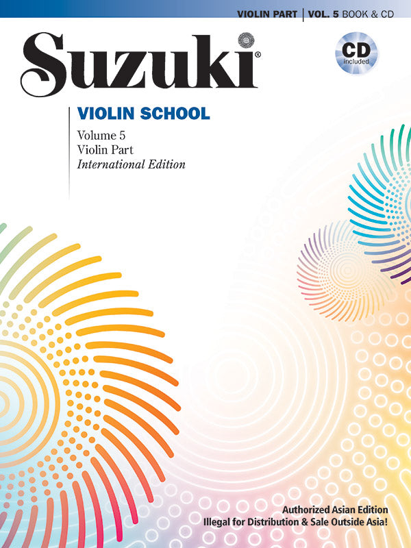 Suzuki: Violin School - Volume 5