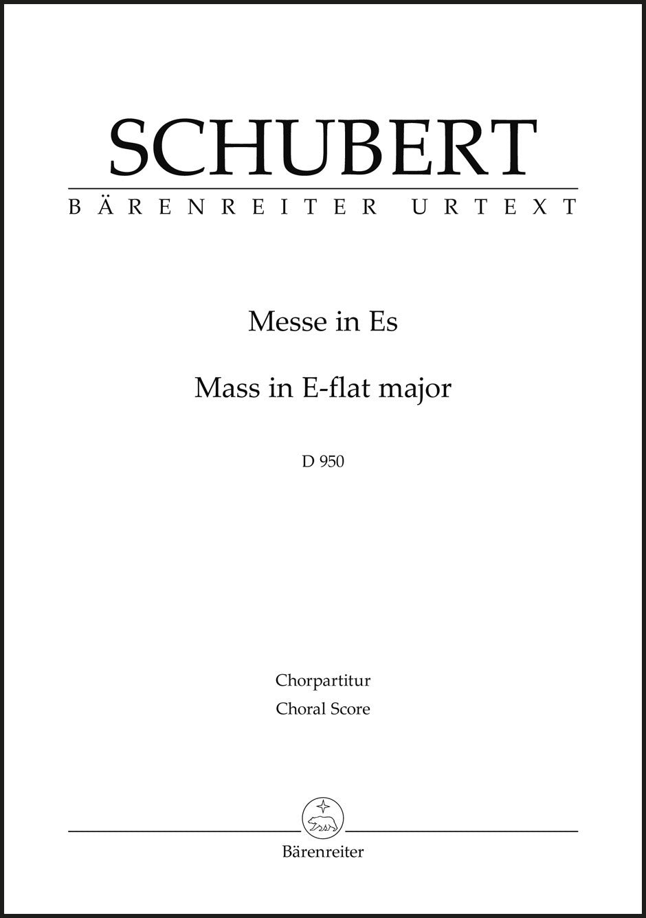 Schubert: Mass in E-flat Major, D 950